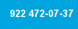 922 472-07-37